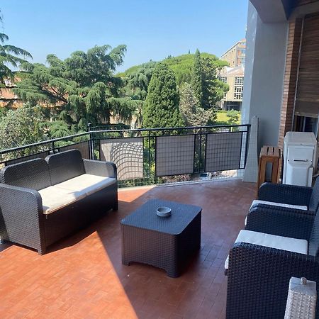 Eur Centro Lux Apartment Con Camino Rom Exterior foto